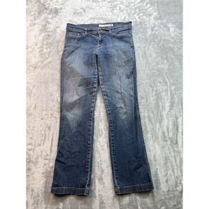 DKNY Vintage Y2K Women Sz 6R Blue Jeans Chelsea Bootcut Stretch Low Rise Western